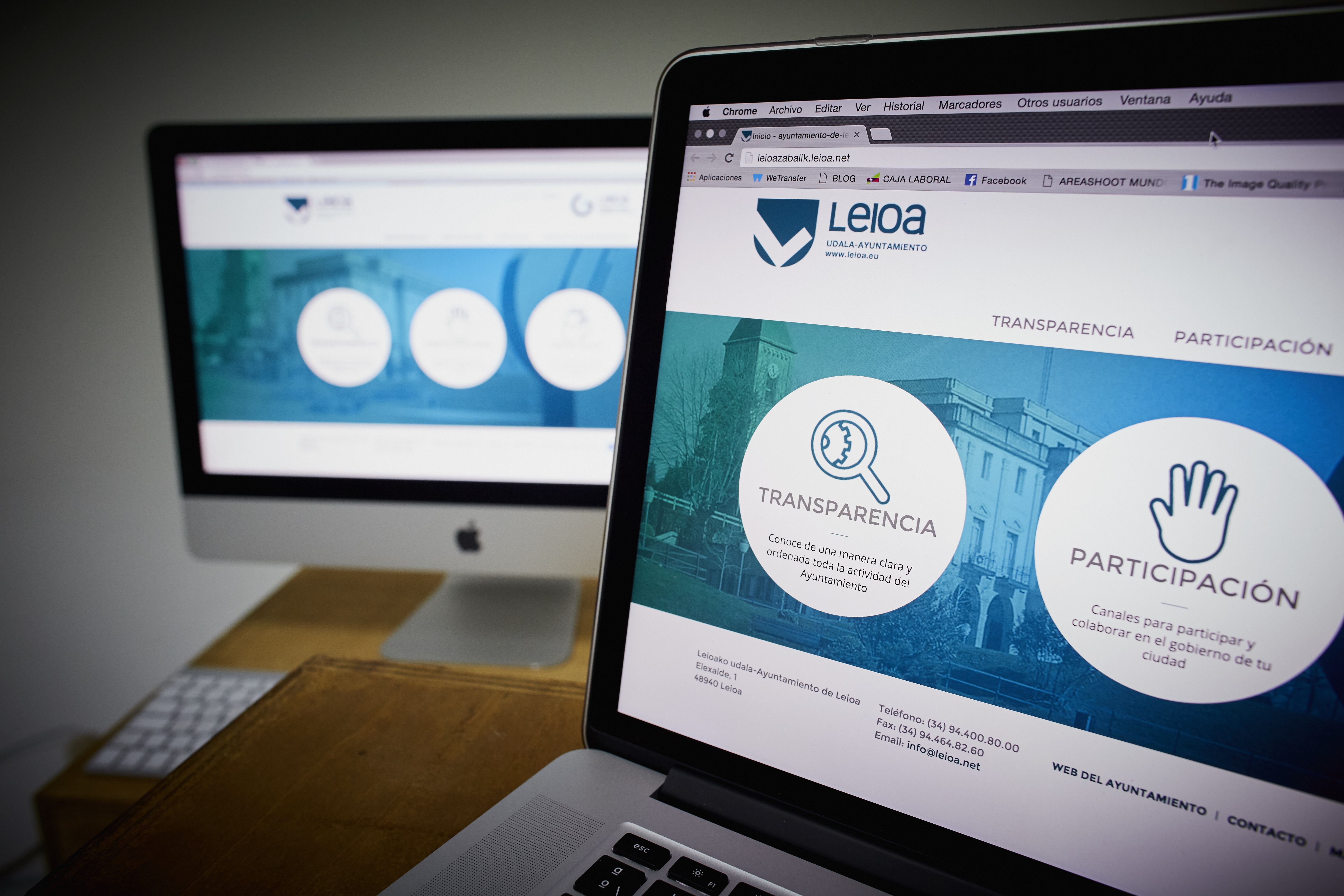 Imagen Transparencia. Leioa